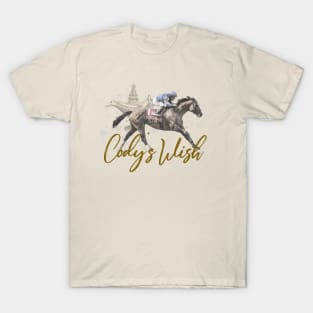 Cody's Wish 2023 Horse Racing Design T-Shirt